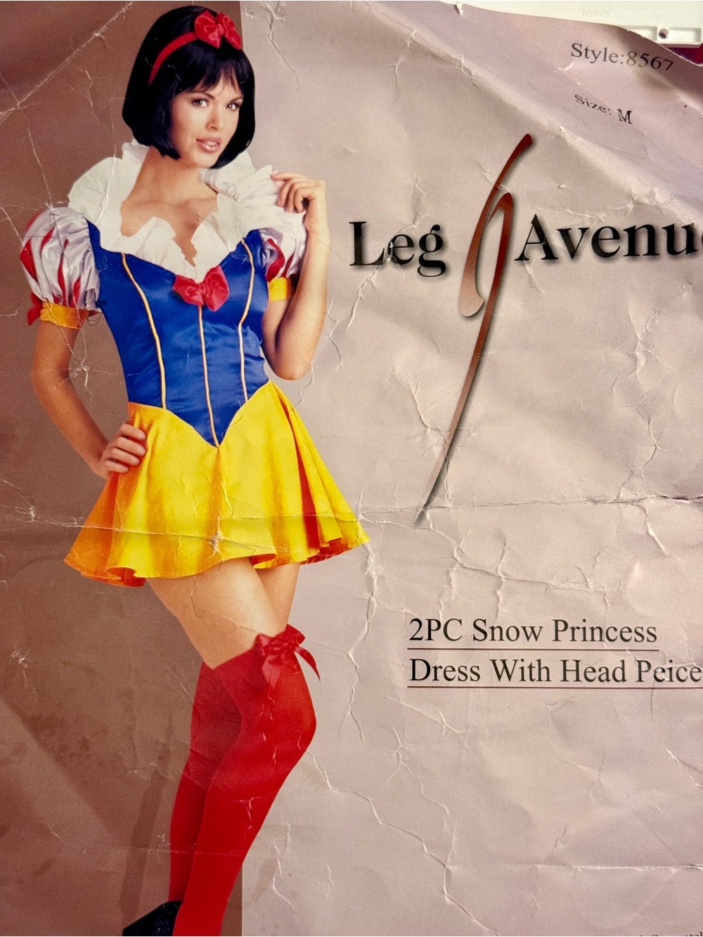 Leg Avenue Sexy Snow White Costume - Picture 3 of 4